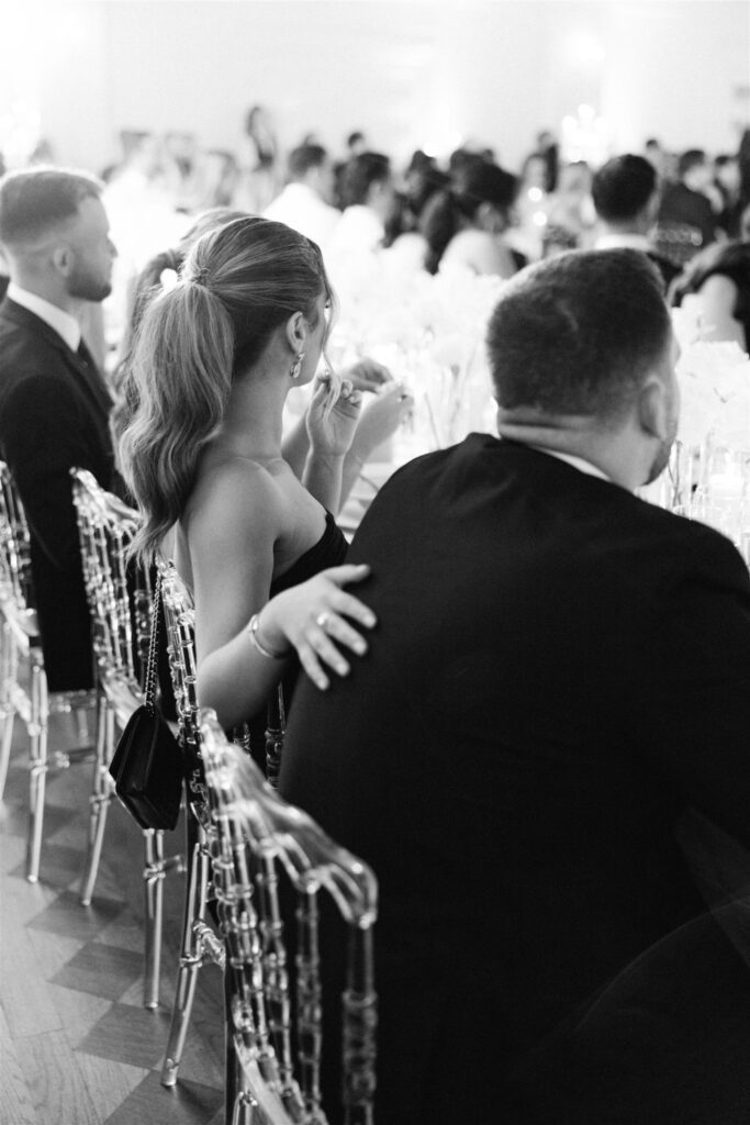Guests watching the first dance